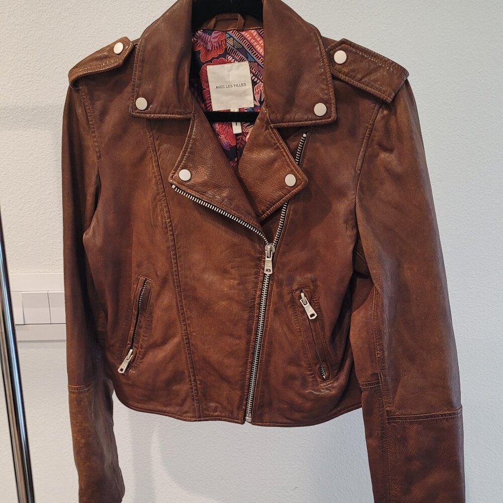 Leather Jacket by Avec Les Filles